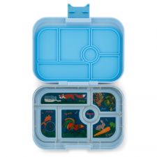 Yumbox Classic Luna Blue lunchbox dla dzieci z 6 przegródkami