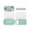 Dwupoziomowy lunchbox MONBENTO Original Collection - Flower Matcha (edycja limitowana)