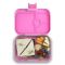 Lunchbox dla dzieci z 4 przegródkami - Yumbox Panino Stardust Pink