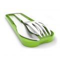 Sztućce stalowe MONBENTO Pocket - zielony