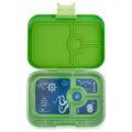Lunchbox dla dzieci z 4 przegródkami - Yumbox Panino Cilantro Green