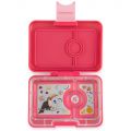 Yumbox Mini Snack minilunchbox z przegródkami dla dzieci - Lotus Pink