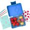 Yumbox Mini Snack minilunchbox z 3 przegródkami dla dzieci - True Blue Clouds Rainbow