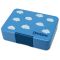 Yumbox Mini Snack minilunchbox z 3 przegródkami dla dzieci - True Blue Clouds Rainbow