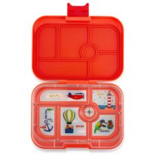 Lunchbox  z 6 przegródkami dla dzieci - Yumbox Classic Saffron Orange