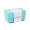 Japoński, dwupoziomowy bento box o pojemności 0,9 litra Rectangle - Light Blue