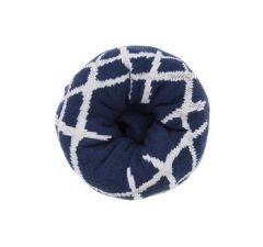 Skarpetki pączek w polewie jagodowej z lukrem