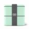 MONBENTO Square Collection Matcha - pastelowy zielony lunchbox