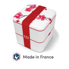 Lunch box MONBENTO Square Blossom 1,7 litra (Made in France)