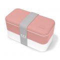 MONBENTO Original pink Flamingo dwupoziomowy, szczelny lunchbox