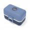 MONBENTO Tresor Blue Infinity - ciemnoniebieski lunchbox dla dzieci
