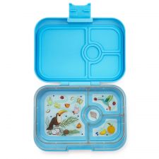 Yumbox Panino Nevis Blue - lunchbox dla dzieci z 4 przegródkami
