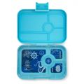 Duży lunchbox z 4 przegródkami - Yumbox Tapas Nevis Blue