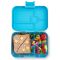 Duży, szczelny lunchbox z 4 przegródkami - Yumbox Tapas Nevis Blue