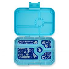 Duży lunchbox z 5 przegródkami - Yumbox Tapas Nevis Blue