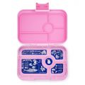 Duży lunchbox z 5 przegródkami - Yumbox Tapas Stardust Pink