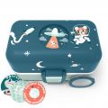 MONBENTO Tresor blue Cosmic - lunchbox bento dla dzieci