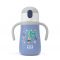 Monbento Stram blue Dino - butelka termiczna dla dzieci 360 ml