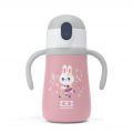 Monbento Stram pink Bunny - butelka termiczna dla dzieci 360 ml