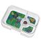 Yumbox Panino Congo Green - lunchbox z 4 przegródkami dla dzieci
