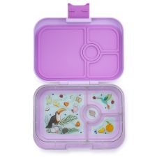 Yumbox Panino Lila Purple - lunchbox z 4 przegródkami dla dzieci