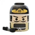 Tradycyjny japoński bento box KOKESHI Gold Samurai XXL 1200 ml