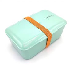 Bento box Takenaka Expanded Single 0,9 litra dla dzieci i dorosłych + ruchoma przegródka - Light Blue