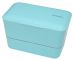 Bento box Takenaka Expanded Double 1,15 litra - Light Blue