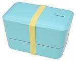 Bento box Takenaka Expanded Double 1,15 litra - Light Blue