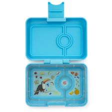 Yumbox Mini Snack minilunchbox z przegródkami dla dzieci -Nevis Blue