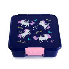 Littlelunchbox z 5 przegródkami dla dzieci - Unicorn