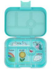 Yumbox Classic Misty Aqua - lunchbox dla dzieci z 6 przegródkami