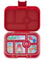 Yumbox Classic Wow Red - lunchbox dla dzieci z 6 przegródkami