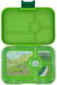 Yumbox Tapas Go Green - duży lunchbox z 4 przegródkami