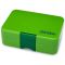Yumbox Mini Snack minilunchbox z 3 przegródkami dla dzieci - Go Green
