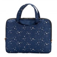 Termiczna torba z uchwytem na lunchboxy YUMBOX - Navy jasny granat w gwiazdki