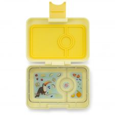 Yumbox Mini Snack minilunchbox z 3 przegródkami dla dzieci - Sunburst Yellow