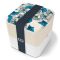 MONBENTO Square Blue Wax lunch box 1,7 litra (Made in France)