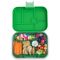 Zestaw Yumbox Classic Cilantro Green + wkładka Panino z 4 przegródkami (wkładka z 6 i 4 przegródkami w zestawie)