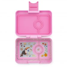 Yumbox Mini Snack minilunchbox z 3 przegródkami dla dzieci - Stardust Pink