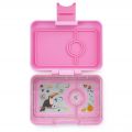 Yumbox Mini Snack minilunchbox z 3 przegródkami dla dzieci - Stardust Pink