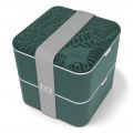 MONBENTO Square Jungle - dwupoziomowy lunchbox 1,7 litra (Made in China)