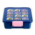 Littlelunchbox  bento five Rainbow lunchbox z 5 przegródkami dla dzieci 0,98 litra