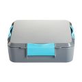 Littlelunchbox bento 3+ Grey DIY 1,3 litra - bento lunch box z 3, 4 lub 5 przegródkami dla dzieci