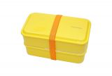 Bento box Takenaka Compact Double 1,25 litra - Lemon Zest