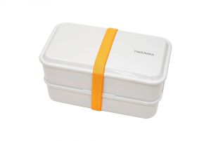 Bento box Takenaka Compact Double 1,25 litra - Glacier Gray