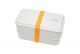 Bento box Takenaka Compact Double 1,25 litra - Glacier Gray