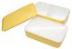 Bento box Takenaka Expanded Double Lemon Zest 1,15 litra + widelec i przegródka w zestawie