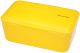 Bento box Takenaka Expanded Single 0,9 litra dla dzieci i dorosłych + ruchoma przegródka - Daffodil Yellow
