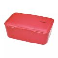 Bento box Takenaka Expanded Single 0,9 litra dla dzieci i dorosłych + ruchoma przegródka - Rose